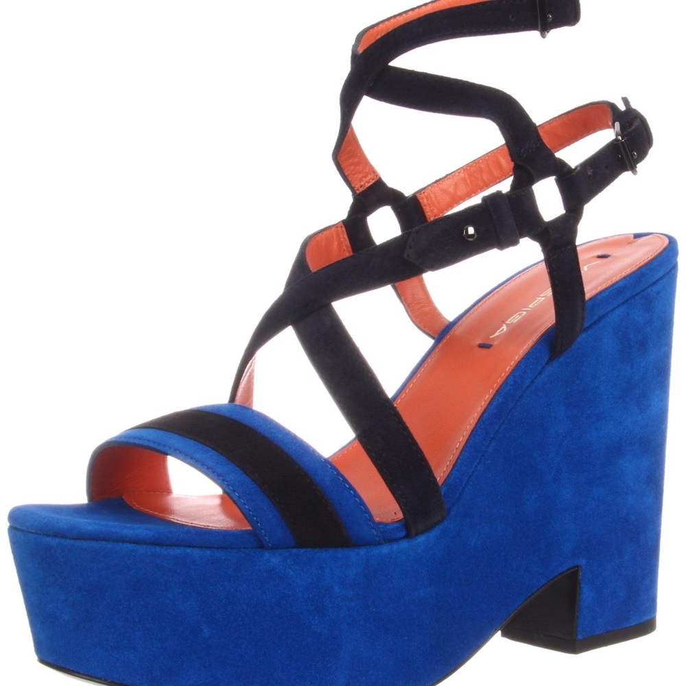 VIA SPIGA Women's Zelda, Lapis/Black/Midnight,